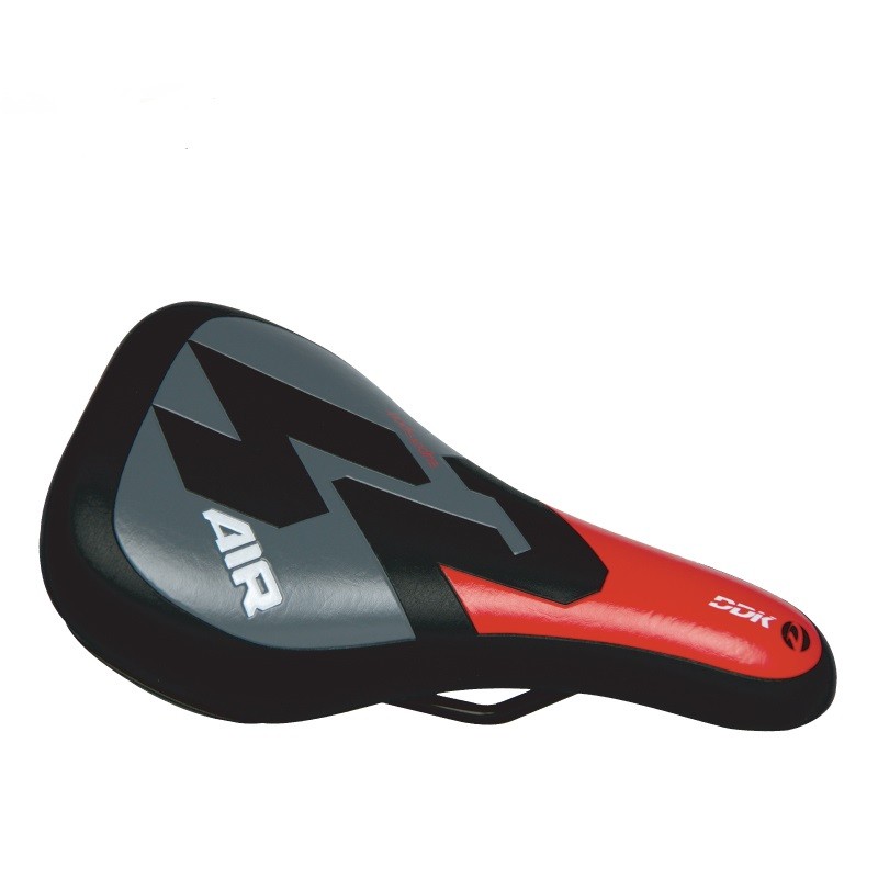 Selim Banco Bicicleta Bike DDK 2032 Sport 243MM Preto/Vermelho