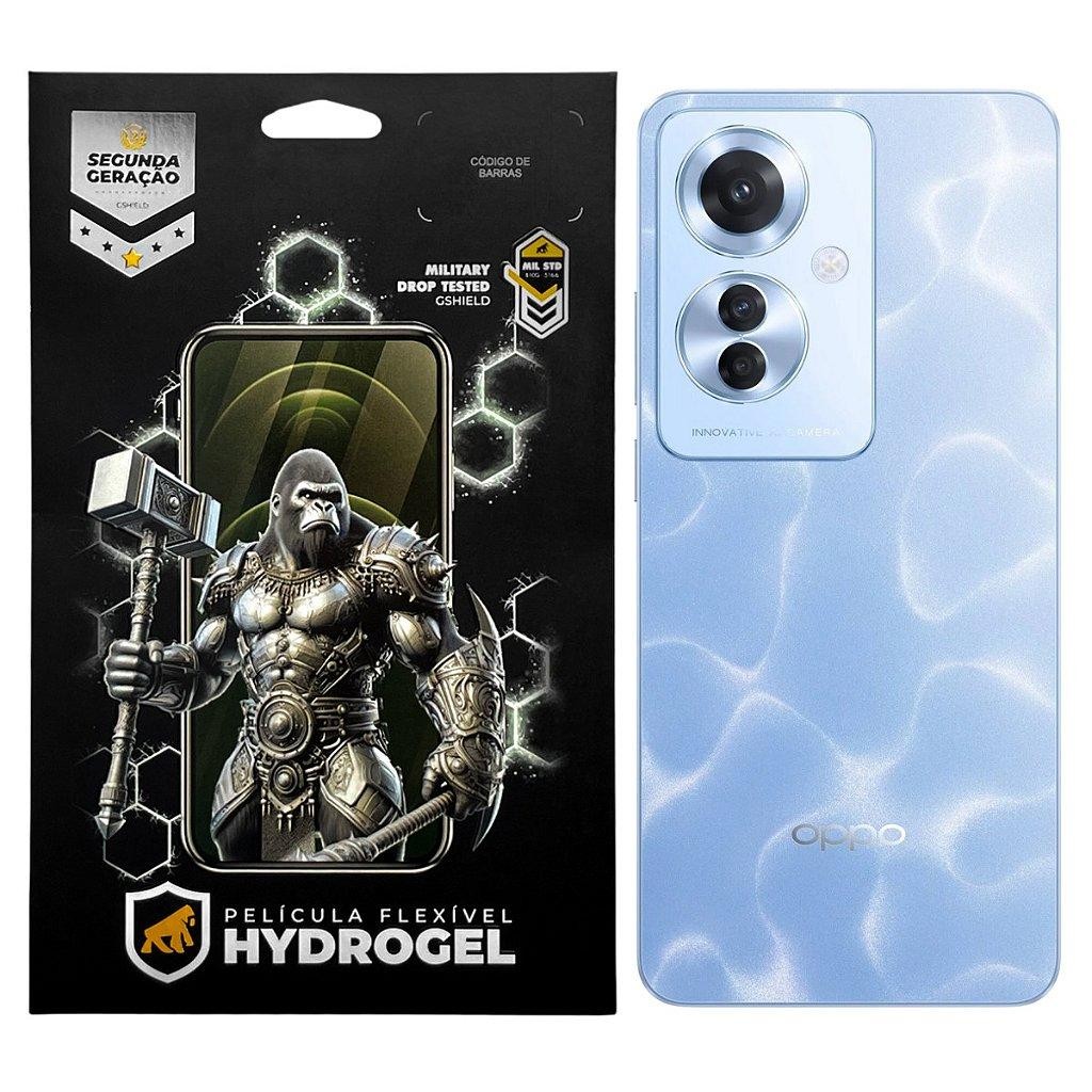 Película Traseira Hydrogel Oppo Reno 11 F 5G - Proteção Avançada e Alta Transparência - Gshield