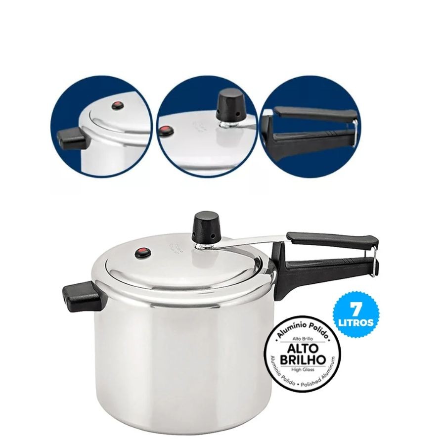 Panela De Pressão 4,5 litros Panelux A Mais Vendida Do Brasil 4,5L