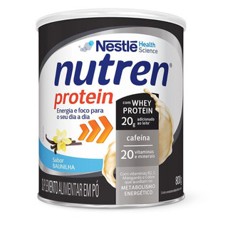 Nutren Protein Baunilha Suplemento Alimentar 800g em Oferta na Shopee