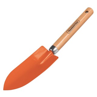 Pazinha Metálica Estreita Para Jardinagem Com Cabo de Madeira (77908/001) - Tramontina em Oferta na Shopee
