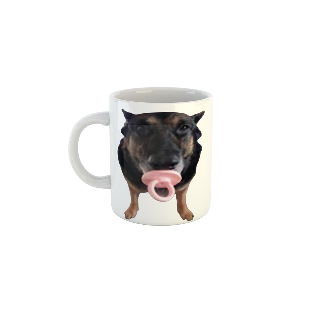 Caneca Meme Cachorro Chupetão em Oferta na Shopee