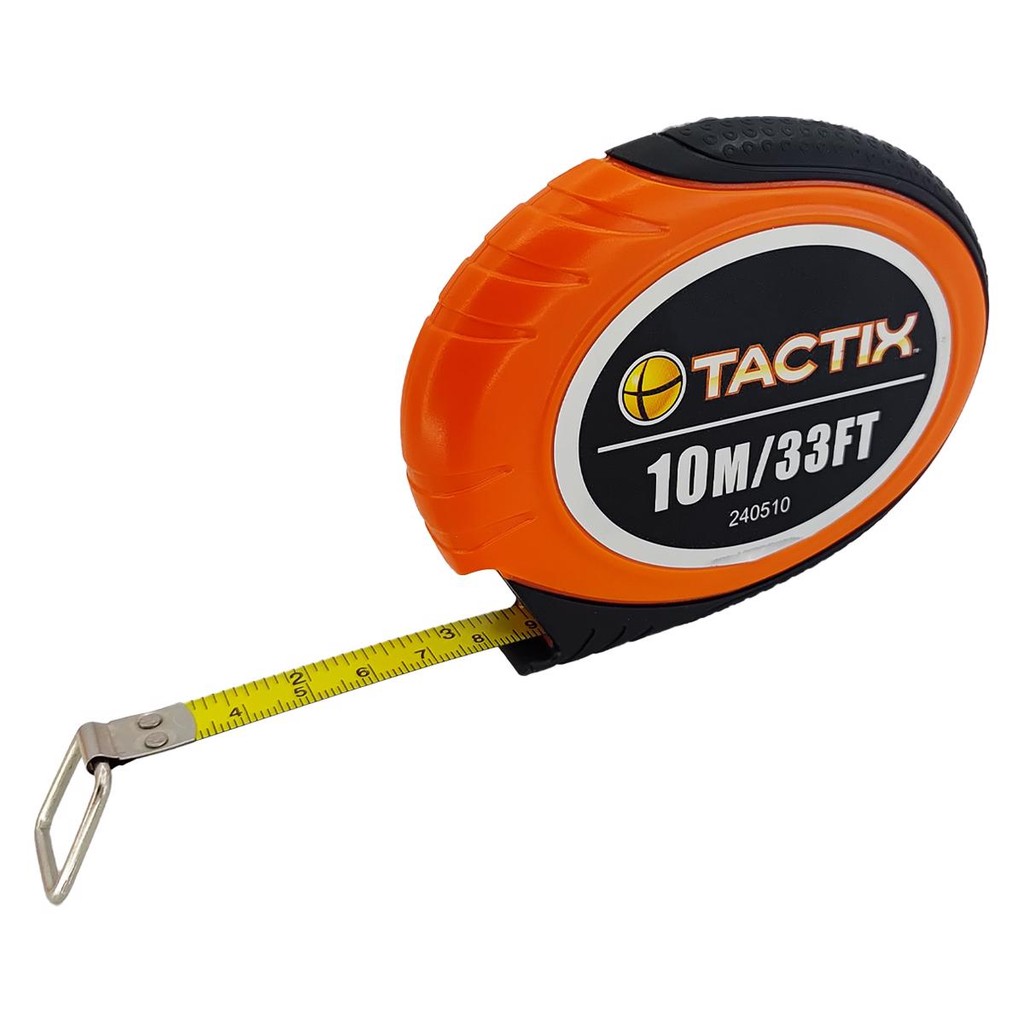 Trena de Aço 10 Metros Com Manivela (240510) - Tactix em Oferta na Shopee