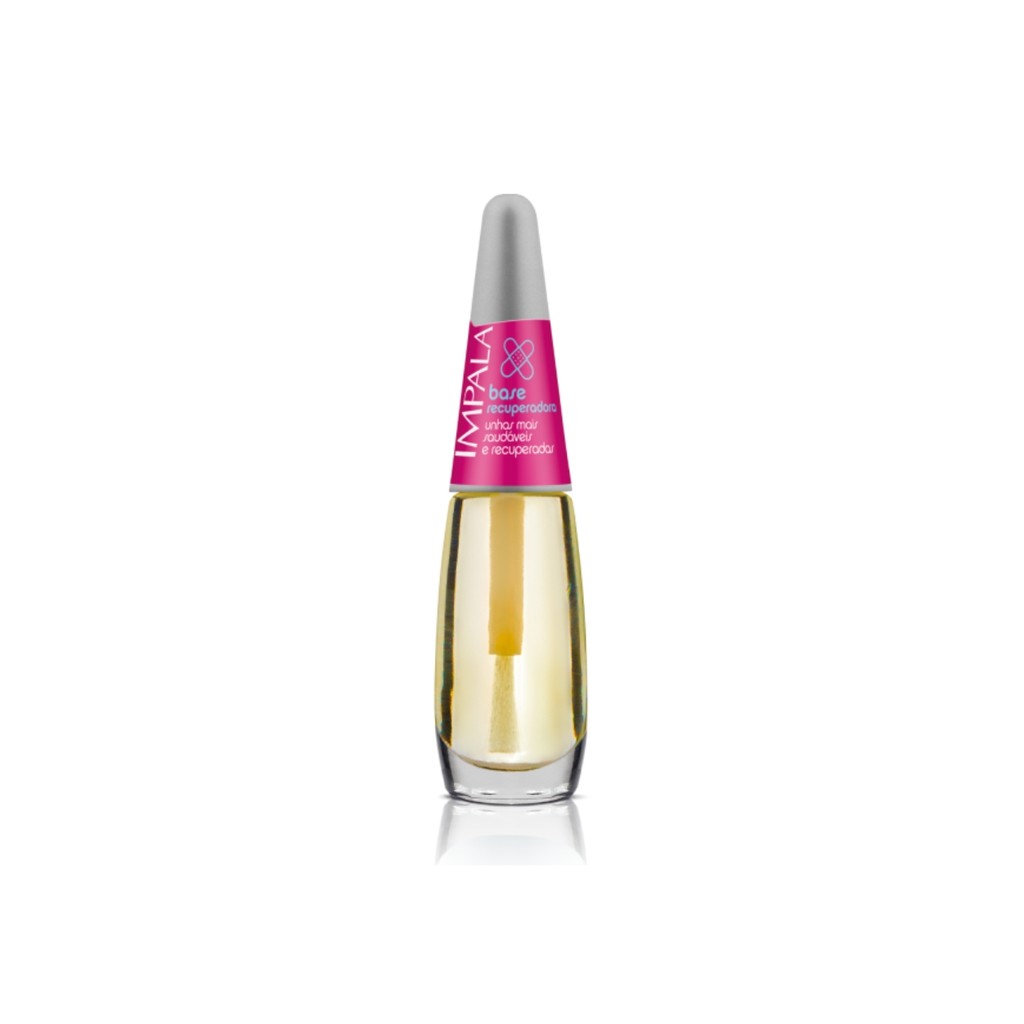 Esmalte Impala Base Recuperadora Tratamento Para Unhas Fraca