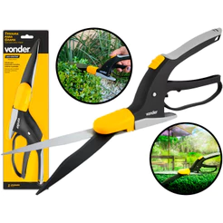 Tesoura Profissional Para Cortar Grama Galhos Jardinagem Poda Multiuso Cabo Giratório Vonder