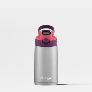Garrafa Térmica AUTOSPOUT® Kids Rosa Inox Contigo | 384ml em Oferta na Shopee