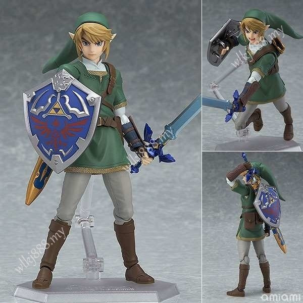 The Legend of Zelda Figma 153 Link 320 Deluxe Edition Anime que muda de rosto Figura de ação articulada modelo HZ VUO em Oferta na Shopee