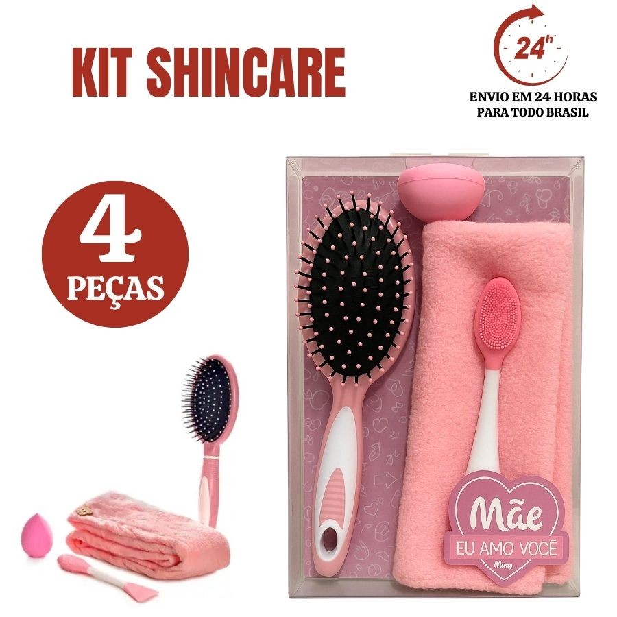 kit Presente criativo Ideal para Dia das Mães Kit Skincare Beleza e Autocuidado
