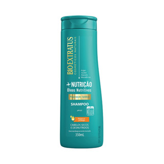 Shampoo Bio Extratus +Nutrição Óleos Nutritivos 350ml em Oferta na Shopee