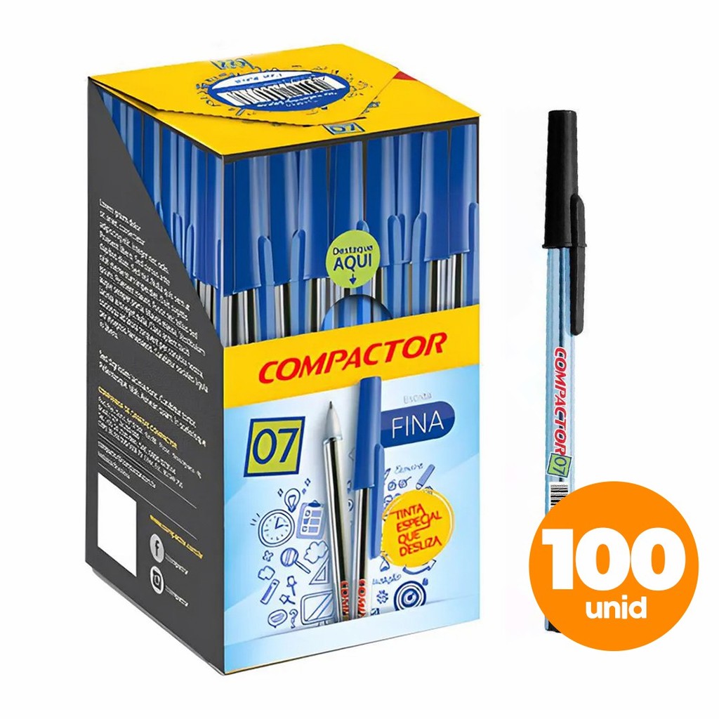 Compactor 07 Preta: Onde Comprar | BuscaProdutos