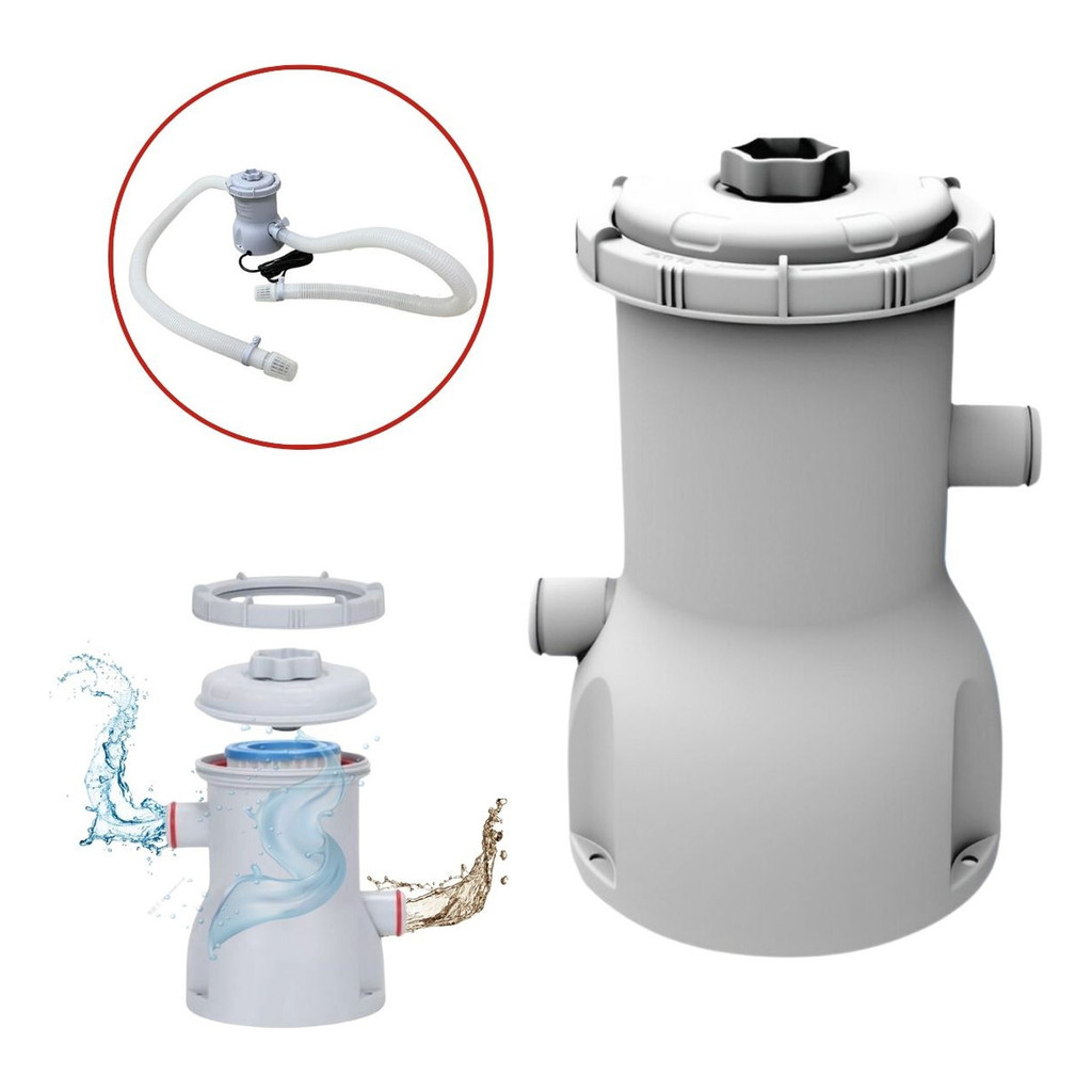 Bomba Filtrante Piscina Até 8000 Litros Filtra 2006l/h Importway 220v em Oferta na Shopee