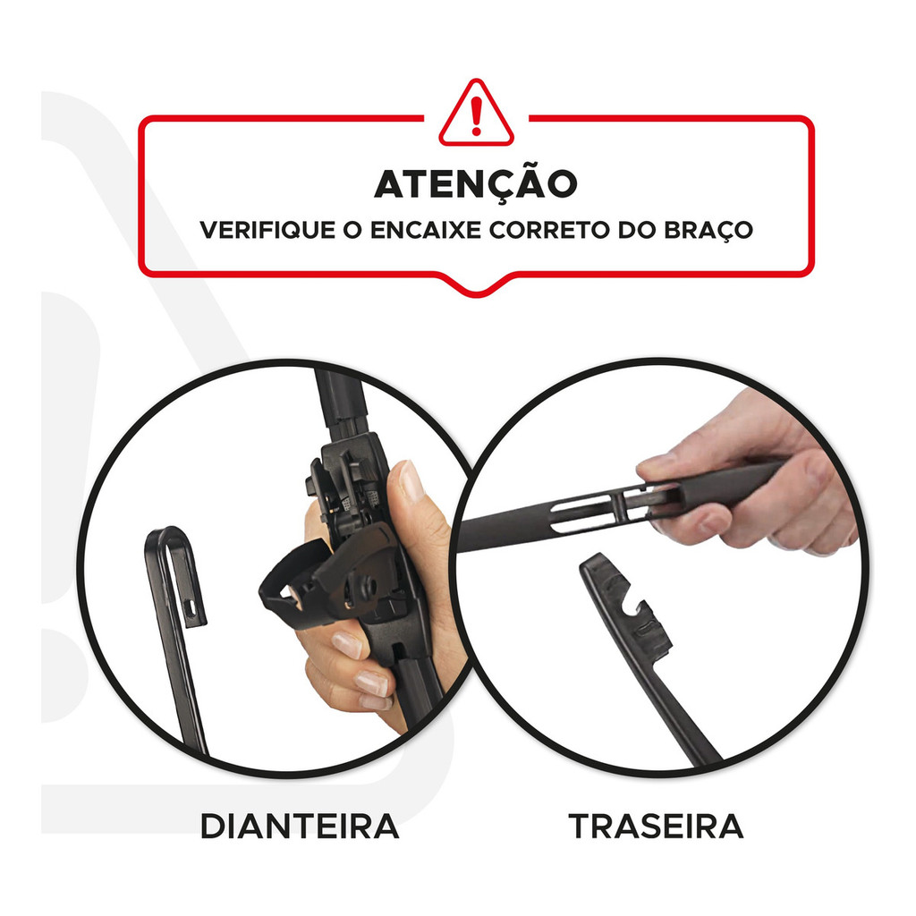 Detalhes do Kit 3 Palhetas Dianteiras Aerofit + Traseira REAR Original Bosch Nissan March 2011 A 2018