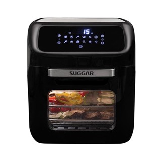 Fritadeira Air Fryer Oven 12 Litros Preto Suggar em Oferta na Shopee