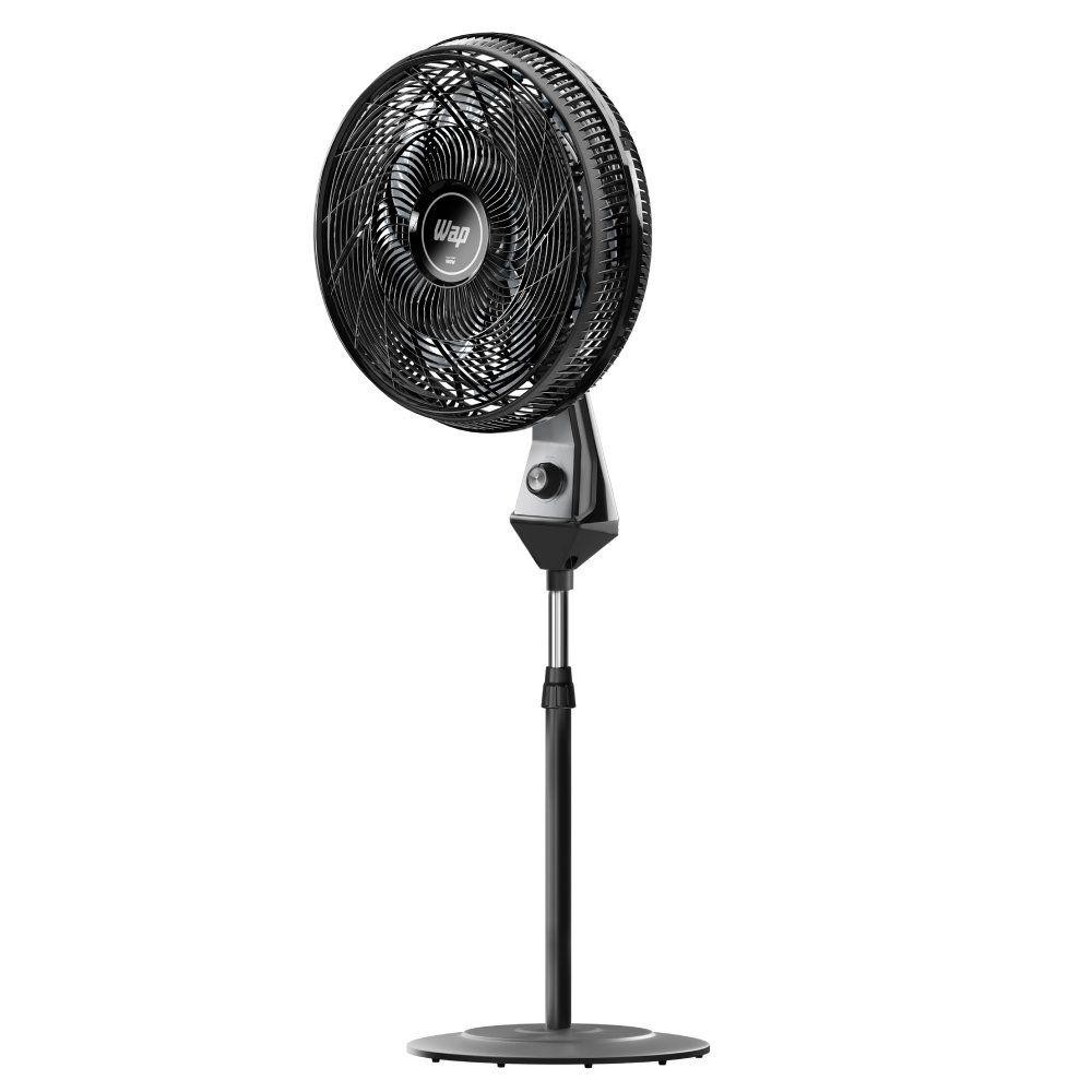 Detalhes do Ventilador WAP Coluna Flow Turbo Preto 127V 50cm 8 Pas FW009220