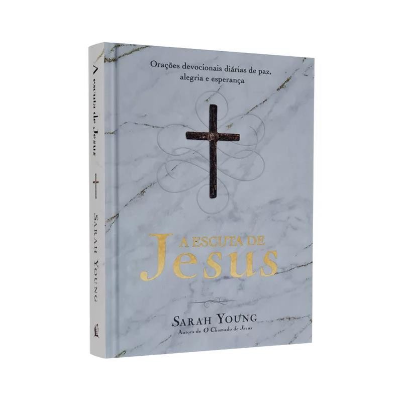 Devocional A Escuta de Jesus | Sarah Young em Oferta na Shopee