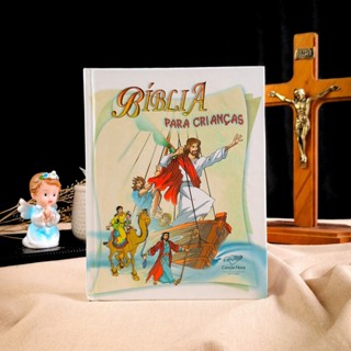 Bíblia Católica Para Crianças Infantil Ilustrada - Canção Nova em Oferta na Shopee