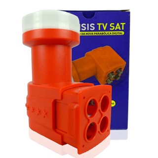 Lnb Quadruplo Universal Banda Ku 4 saídas Satélite Receptor Lnbf em Oferta na Shopee