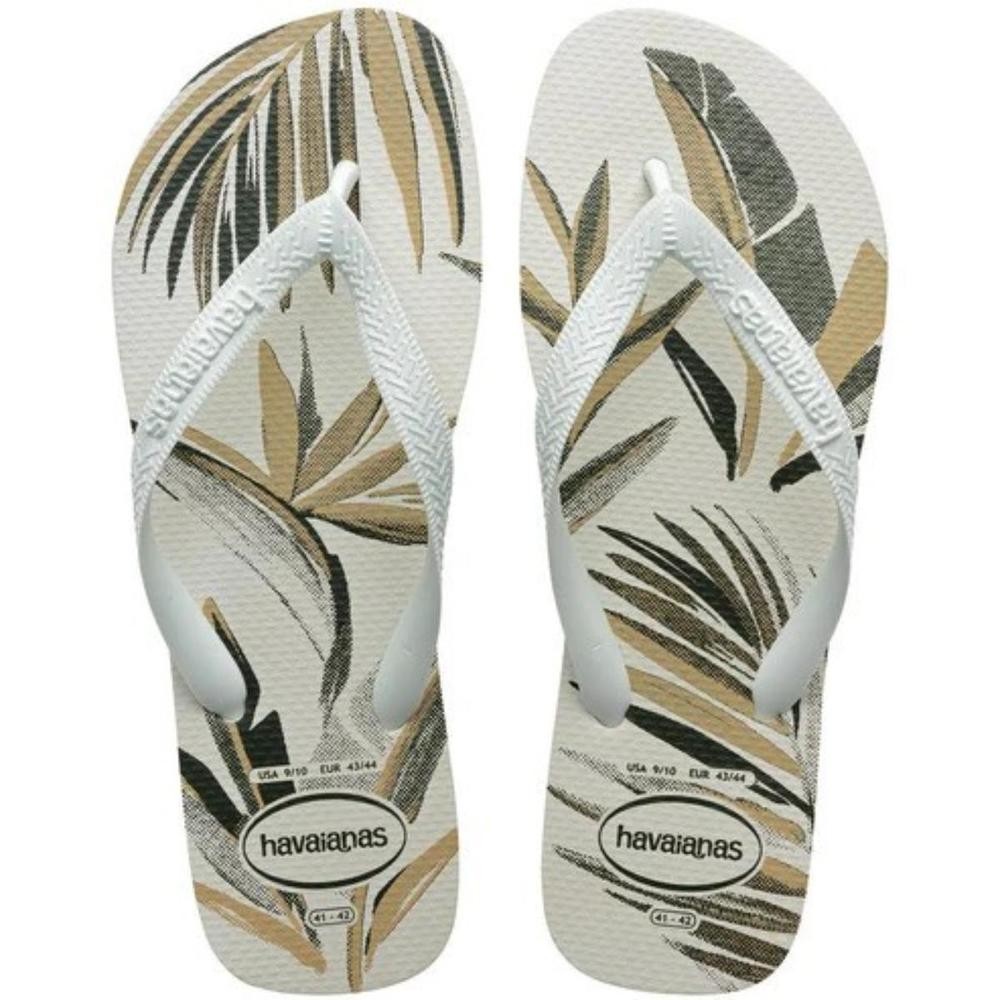 Chinelo Havaianas Aloha Masculino - Branco e Verde