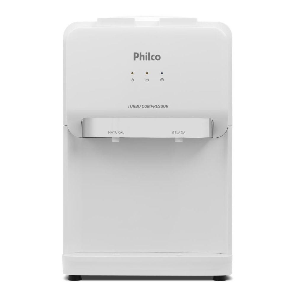 Bebedouro de Mesa Philco PBE11 Branco em Oferta na Shopee