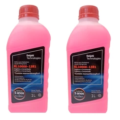 2l Aditivo Radiador Delphi Rosa Concentrado Rl10008