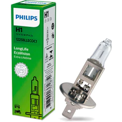 Lâmpada Philips LongLife Ecovision Amarela Unidade 3100K - Dura 4x Mais
