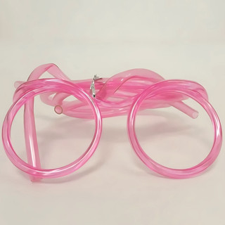 Óculos Canudo - Rosa - 11,4cm - 1 unidade - Rizzo em Oferta na Shopee