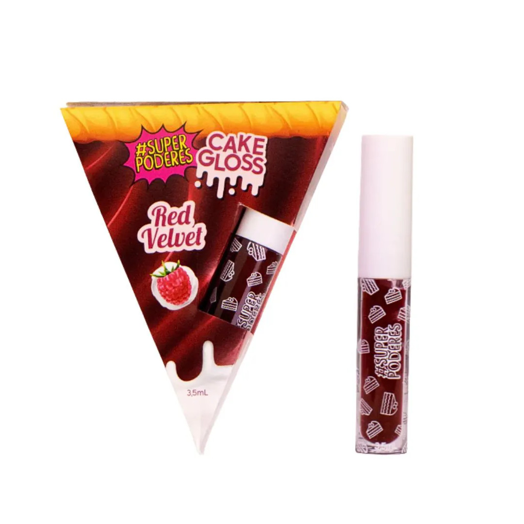 CAKE GLOSS RED VELVET - SUPER PODERES