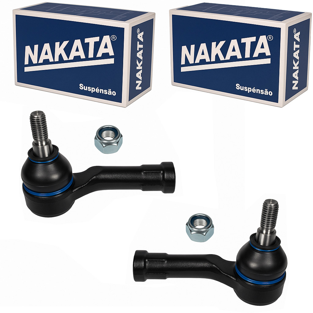 PAR Terminal Direção FORD FIESTA 2012 a 2019 NAKATA em Oferta na Shopee