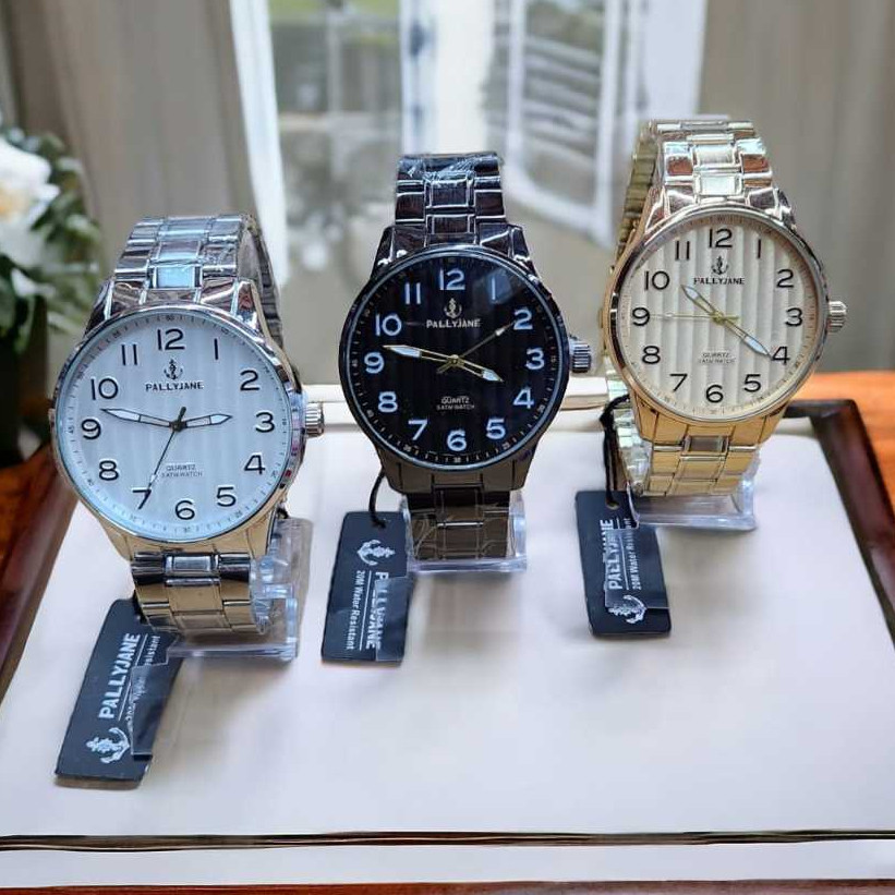 Relógios Masculino Pallyjane, a Prova da Água, Modelos Analógico, Acompanha a Caixinha em Oferta na Shopee