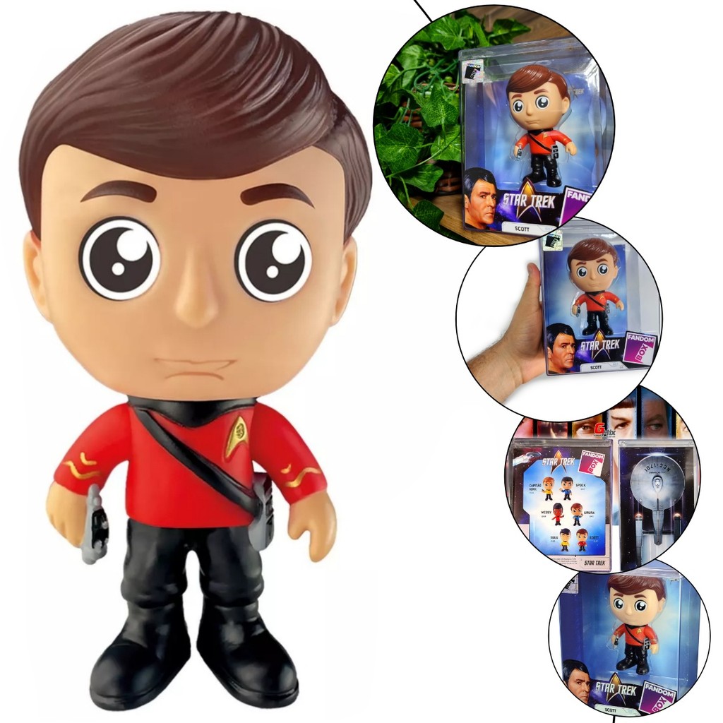 Scoot Star Trek Boneco Colecionável Jornada Nas Estrelas