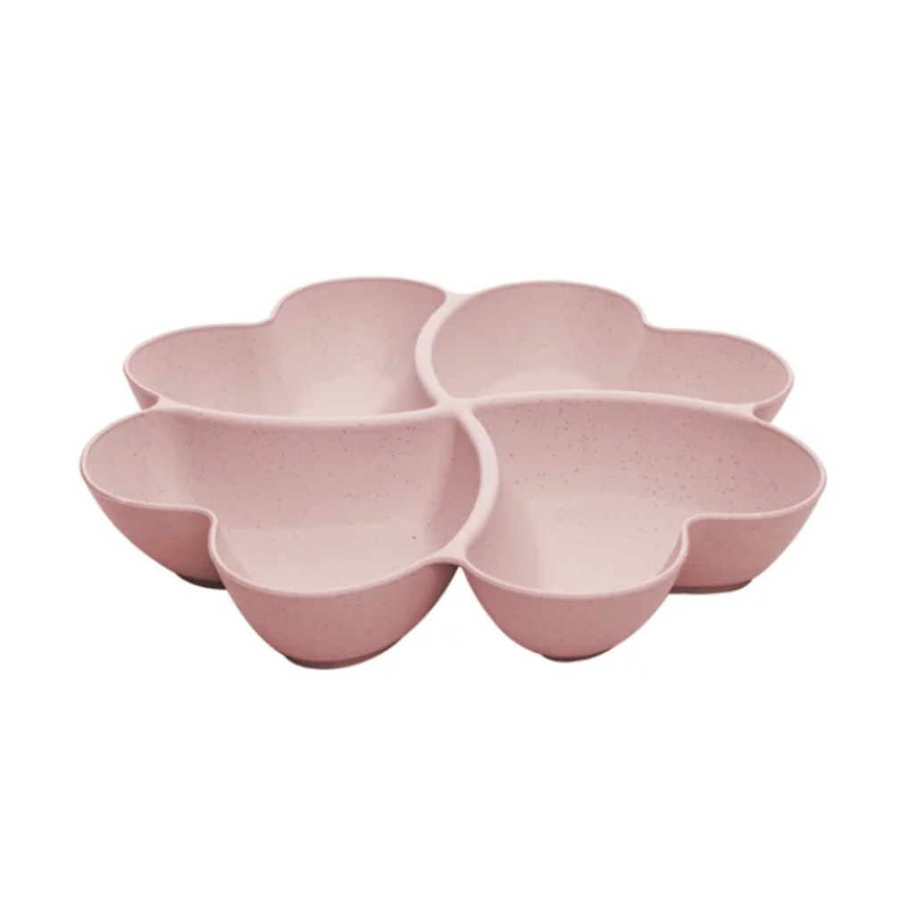Petisqueira de Bambu e PP Lines Rosa Elegante - Lyor
