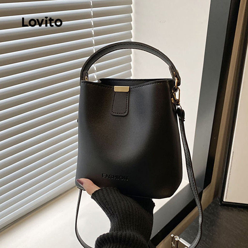 Lovito Casual simples de versátil, bolsa de ombro para mulheres LFA76086 - Women Bags