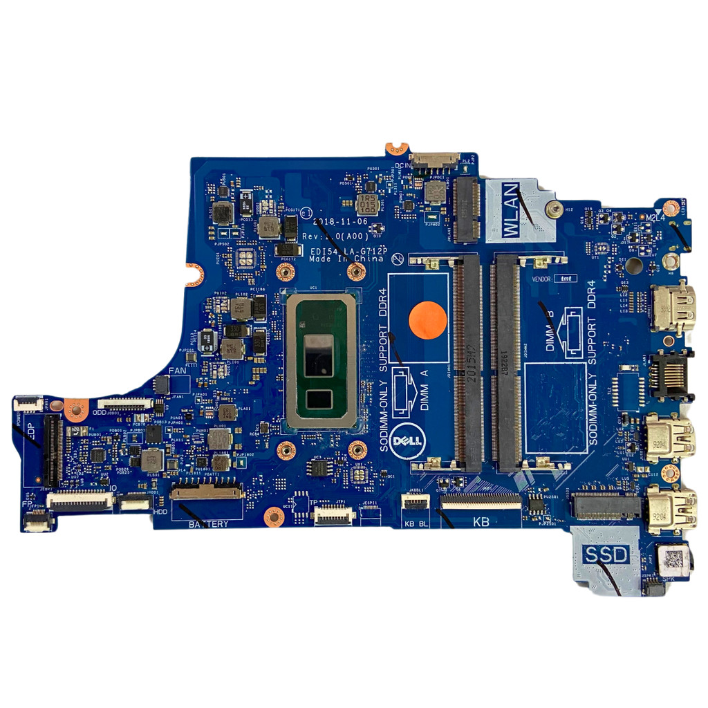 Placa Mãe Dell LA-G712P Intel® Pentium® GOLD 5405U SUCATA