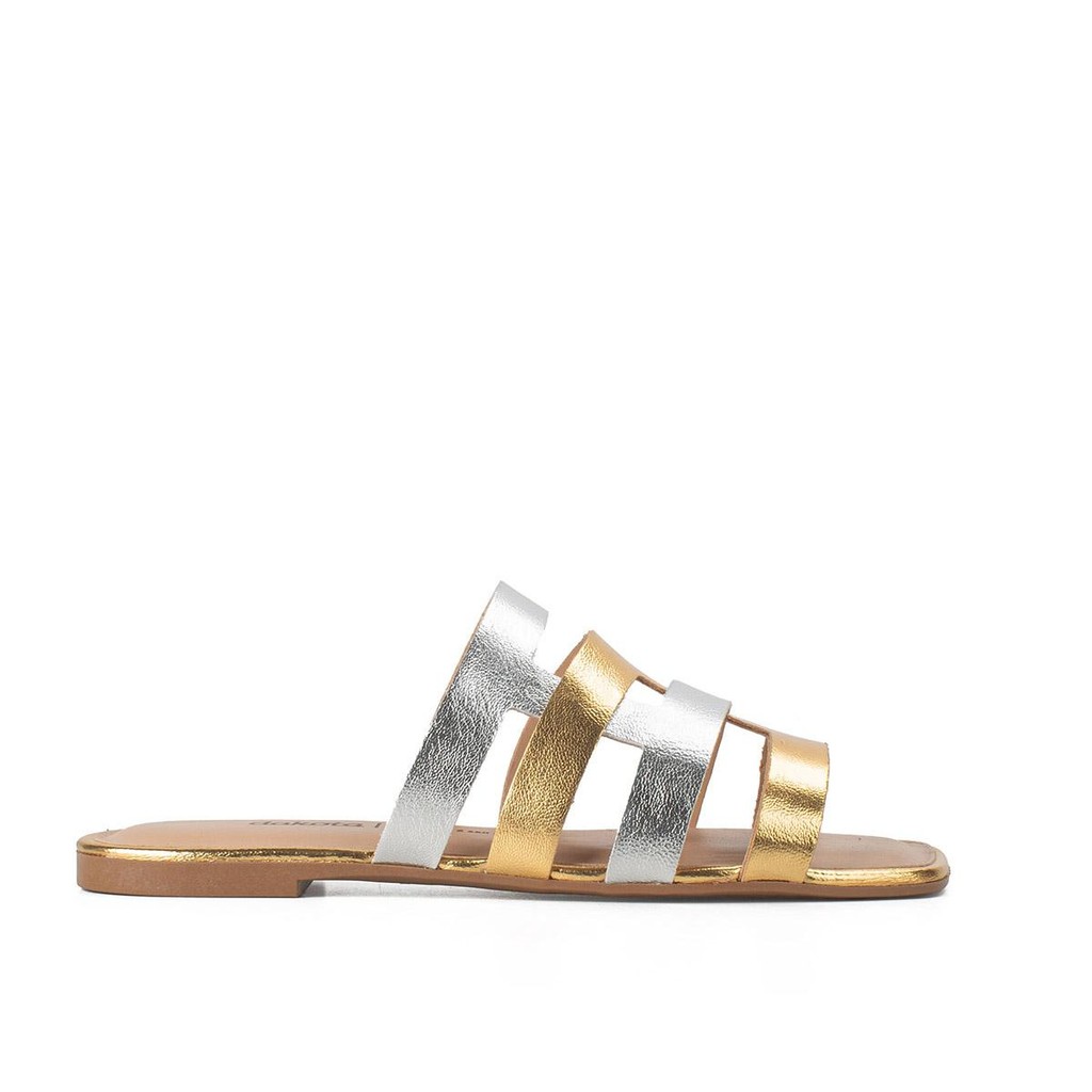 Slide Dakota Metalizado Y8044 - Women Shoes