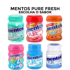 Goma de Mascar Chiclete Mentos Pure Fresh Unidade Escolha o Sabor - Perfetti