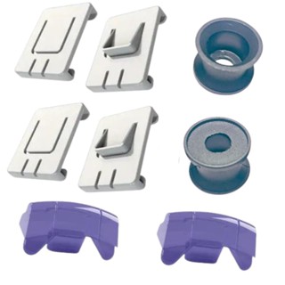 8 Grampos Trilho Do Banco Gol Polo Parati Saveiro em Oferta na Shopee