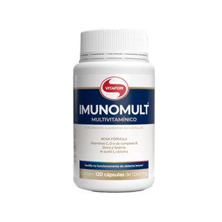 Multivitaminico Imunomult - 120 Capsulas 1000mg - Vitafor em Oferta na Shopee