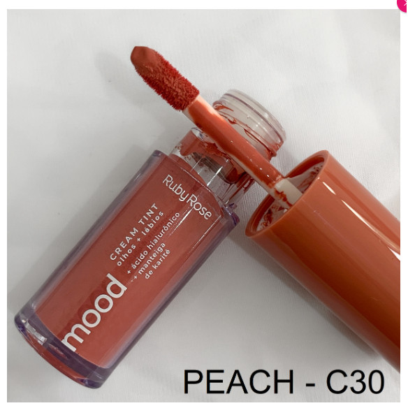 CREAM TINT MOOD 3 em 1 batom+blush+sombra HB575-2 C30 RUBY ROSE em Oferta na Shopee