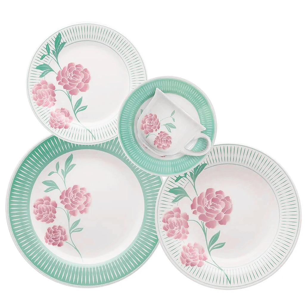 Aparelho de Jantar Flores: Onde Comprar | BuscaProdutos