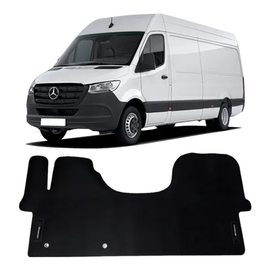 Tapete Borracha Pvc Mercedes Sprinter 515 516 2020 21 2022
