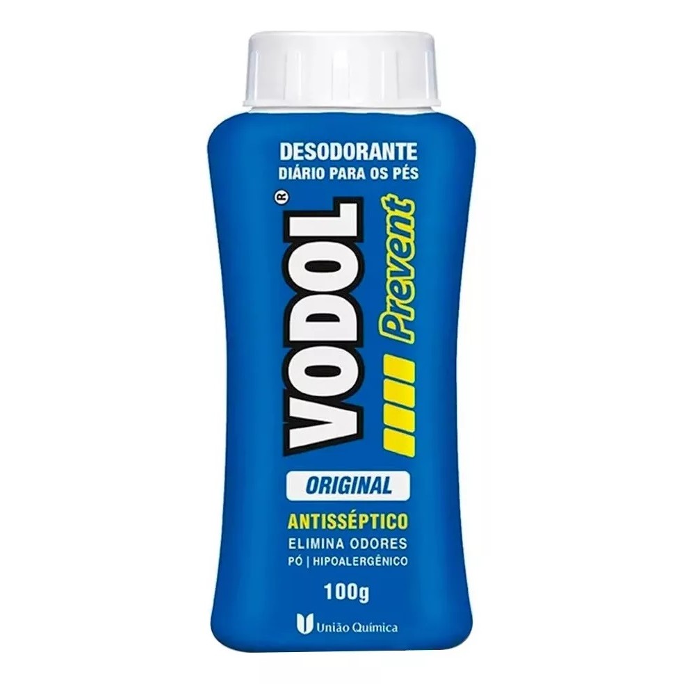 Desodorante para os pés Vodol Prevent Original 100g em Oferta na Shopee