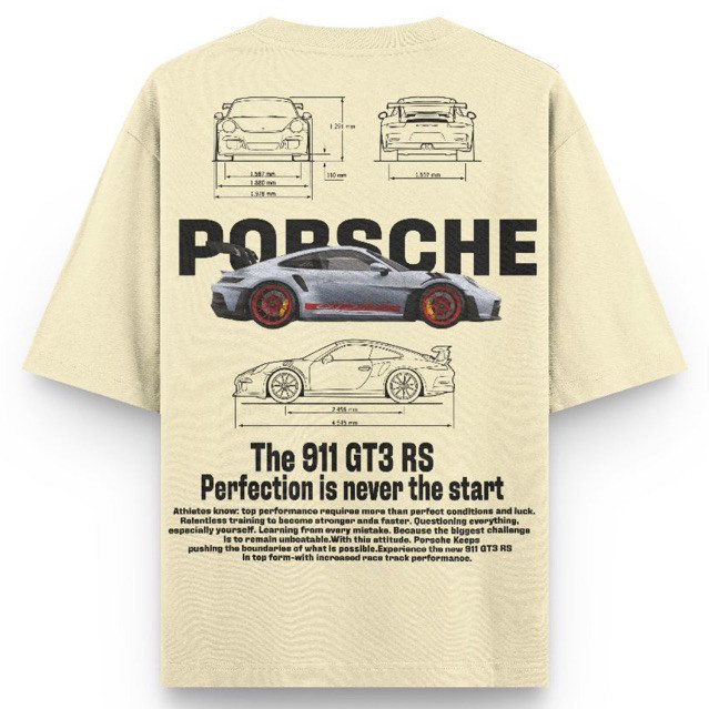 Camisa Masculina Estampada Porsche Streetwear Camiseta Algodao Premium 30.1 Plus Size