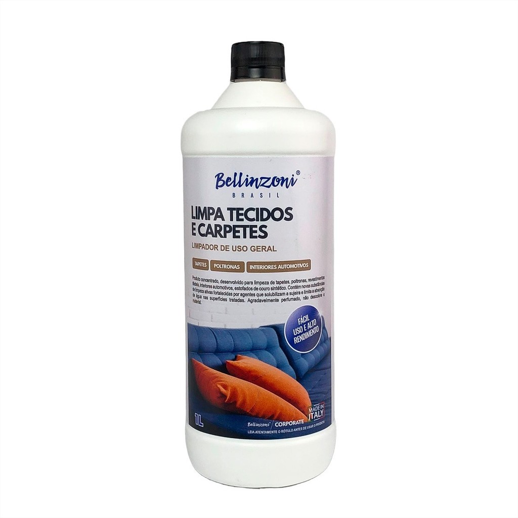 Limpa Tecidos e Carpetes  Bellinzoni 1 Litro