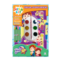 Mega Kit Para Ler, Colorir e Brincar | Maria Clara e JP