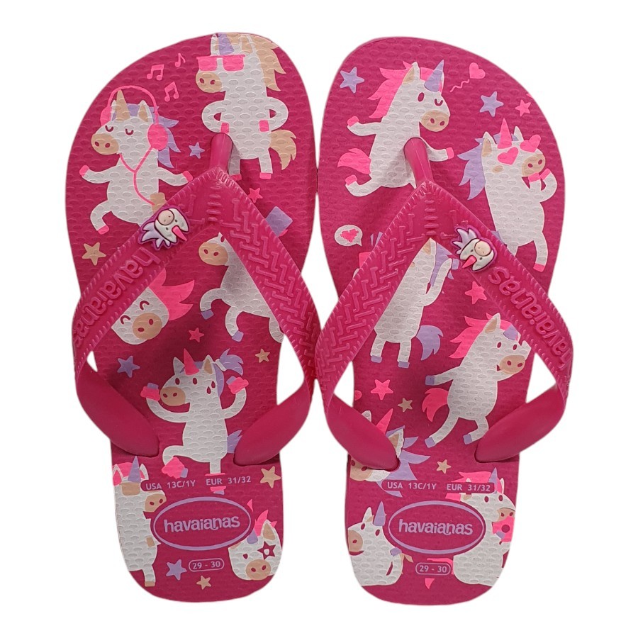 Chinelo Infantil Havaianas Fantasy 4103405 Unicórnio - Baby & Kids Fashion