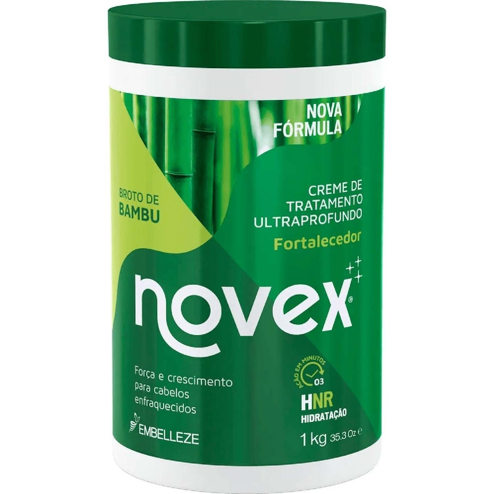 Creme de Tratamnto Novex Broto de Bambu 1Kg em Oferta na Shopee