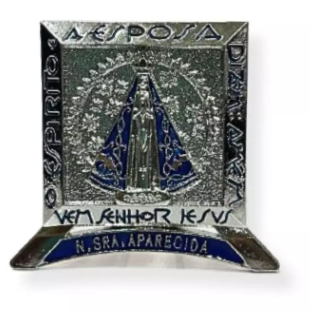 Mini Imagem Nossa Senhora Aparecida Pequena Mesa Enfeite Santinha Santa Miniatura Modelo 5