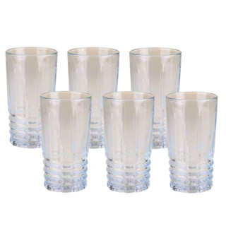 Jogo de Copos Cazza Acapulco em Vidro Incolor 6 Peças 280ml em Oferta na Shopee
