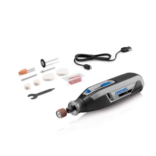 Dremel Lite Micro Retífica 7760 a Bateria de Lítio 4VMax c/ 10 acessórios em Oferta na Shopee