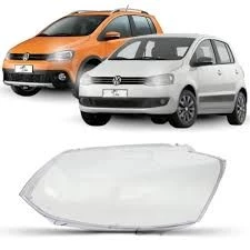 Lente Farol Volkswagen Fox Spacefox 2010 2011 2012 2013 2014